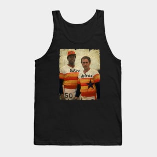 J.R. Richard and Nolan Ryan in Houston Astros Tank Top